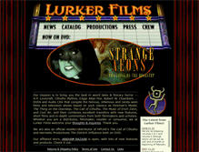 Tablet Screenshot of lurkerfilms.com
